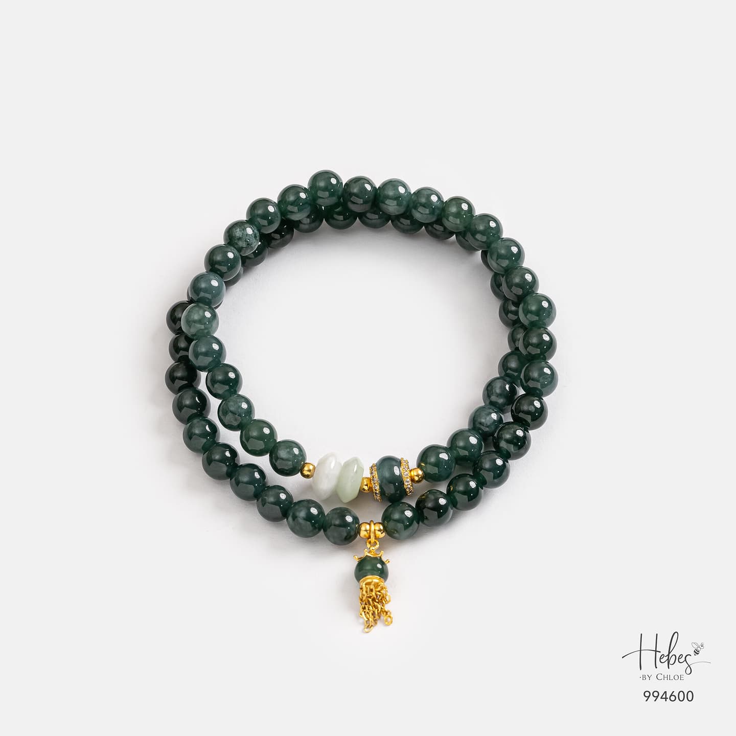 Ember Bloom Jade Bracelet 994600