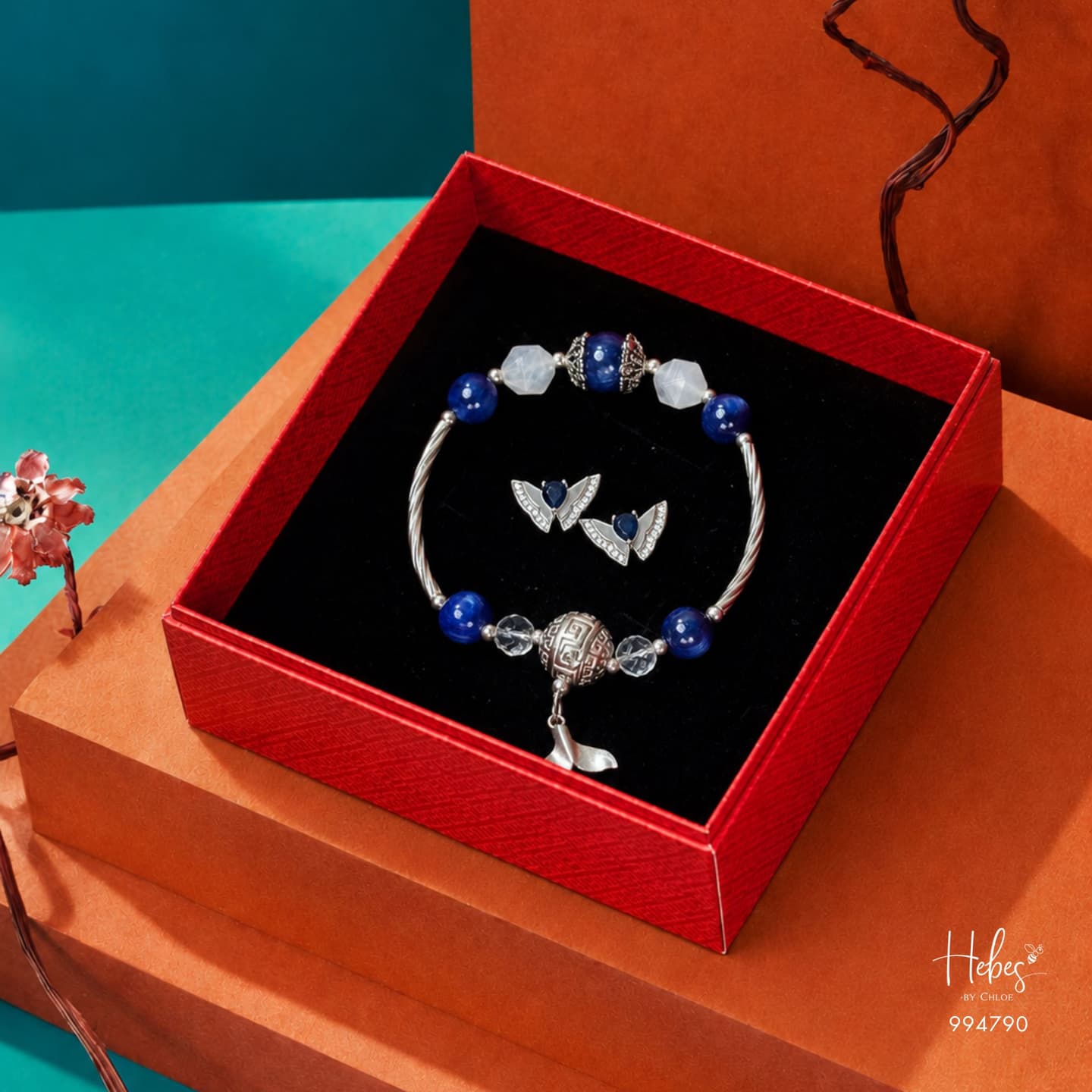Celestial Vision Kyanite & Moonstone Set 994790