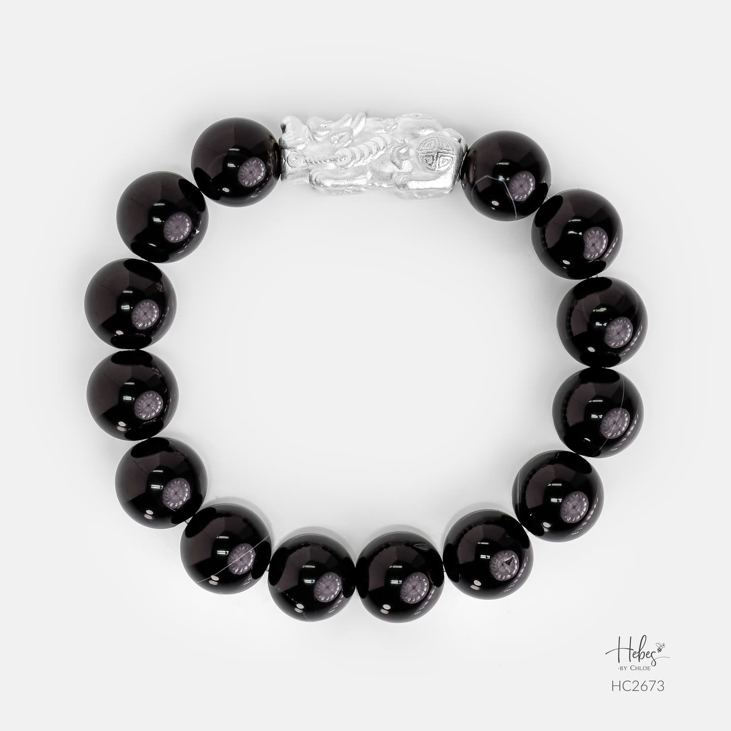 Hebes Black Quartz Bracelet HC2673