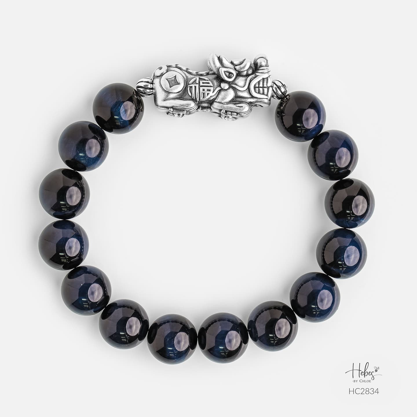 Hebes Blue Tiger Eye Bracelet HC2834