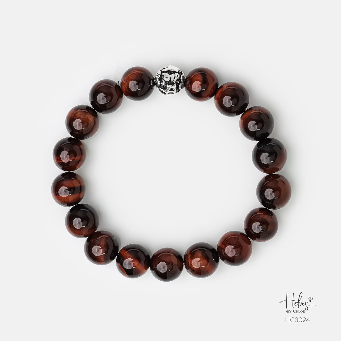 Hebes Red Tiger Eye Baby Bracelet HC3024
