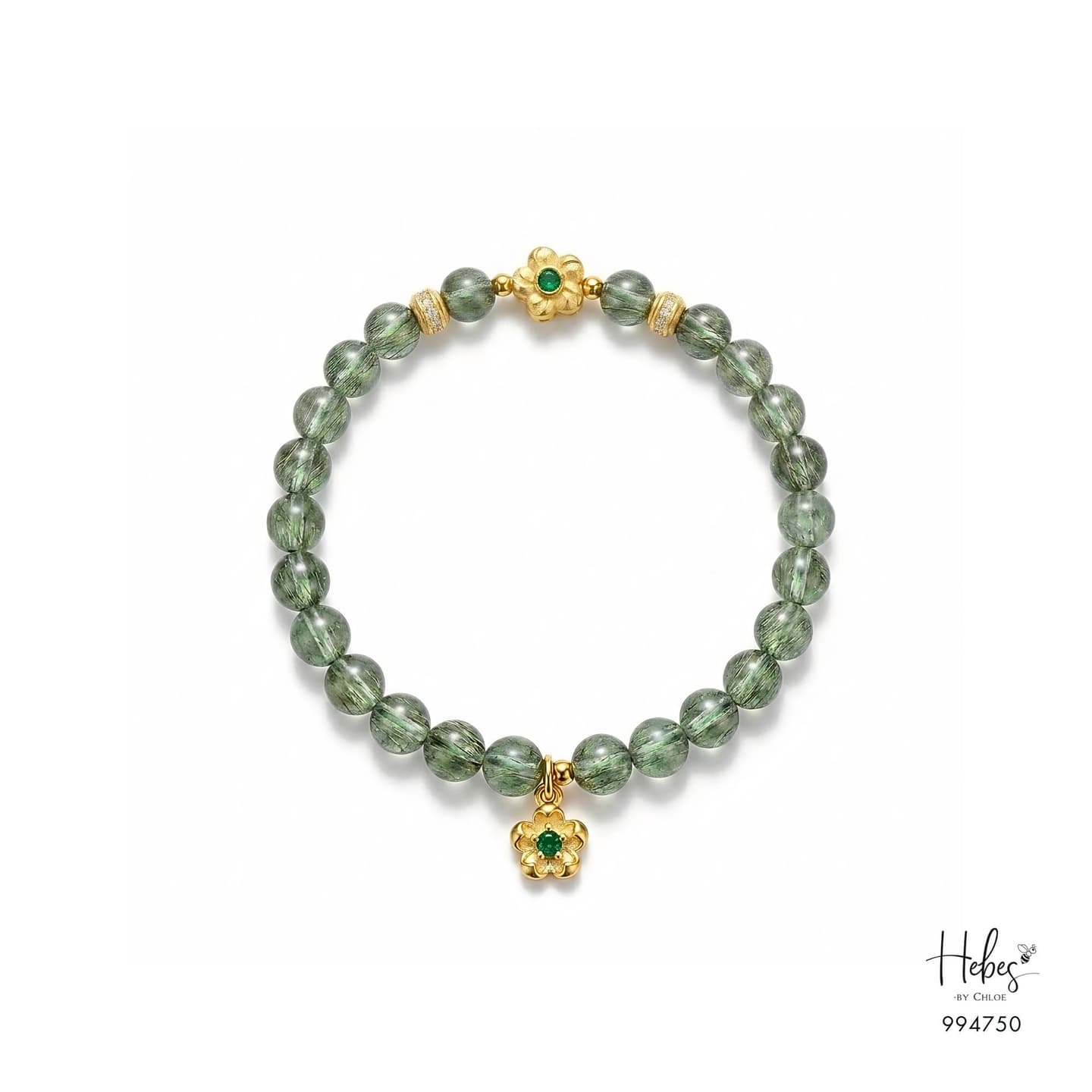 Green Rutilated Bracelet 994750