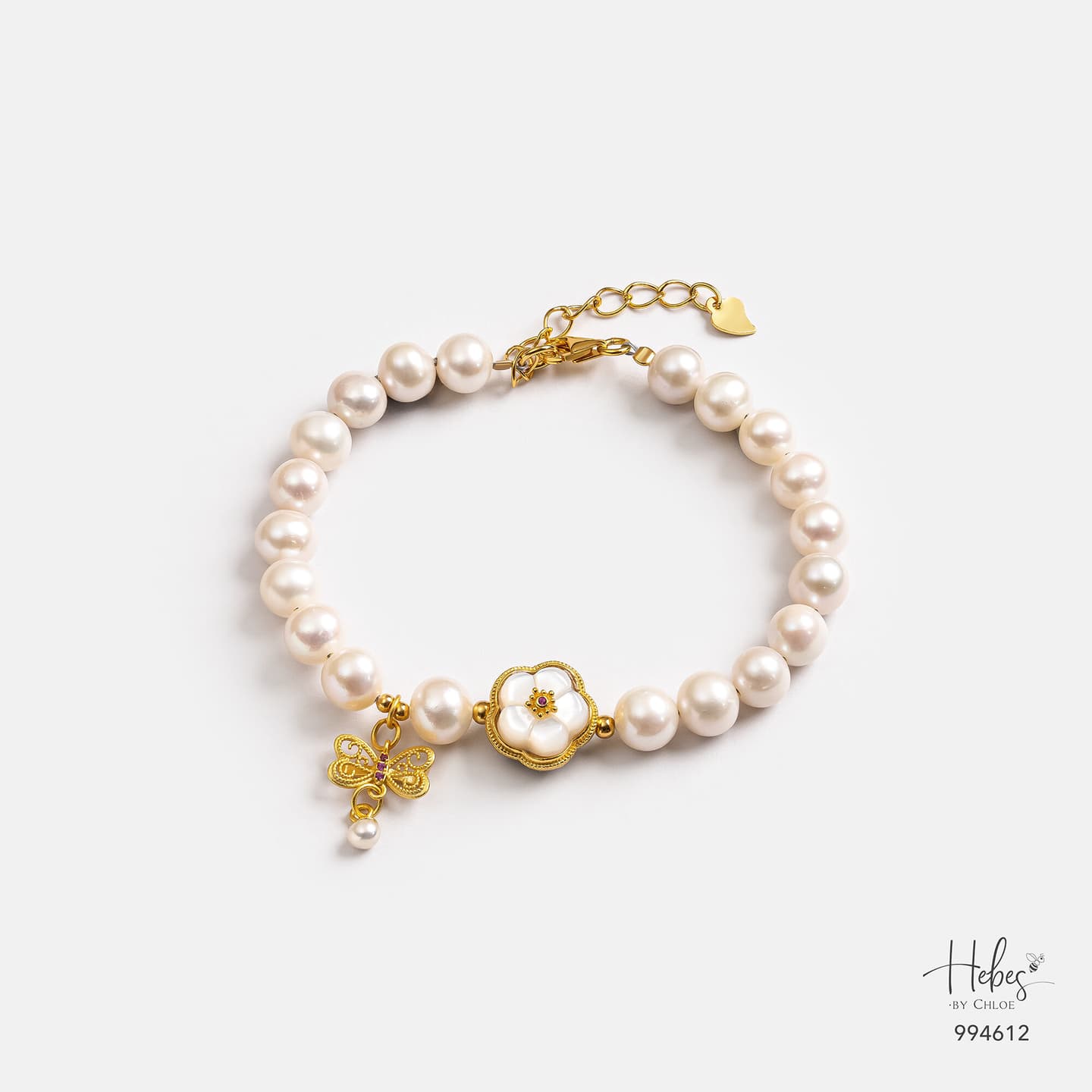 Ethereal Radiance Pearl Bracelet 994612