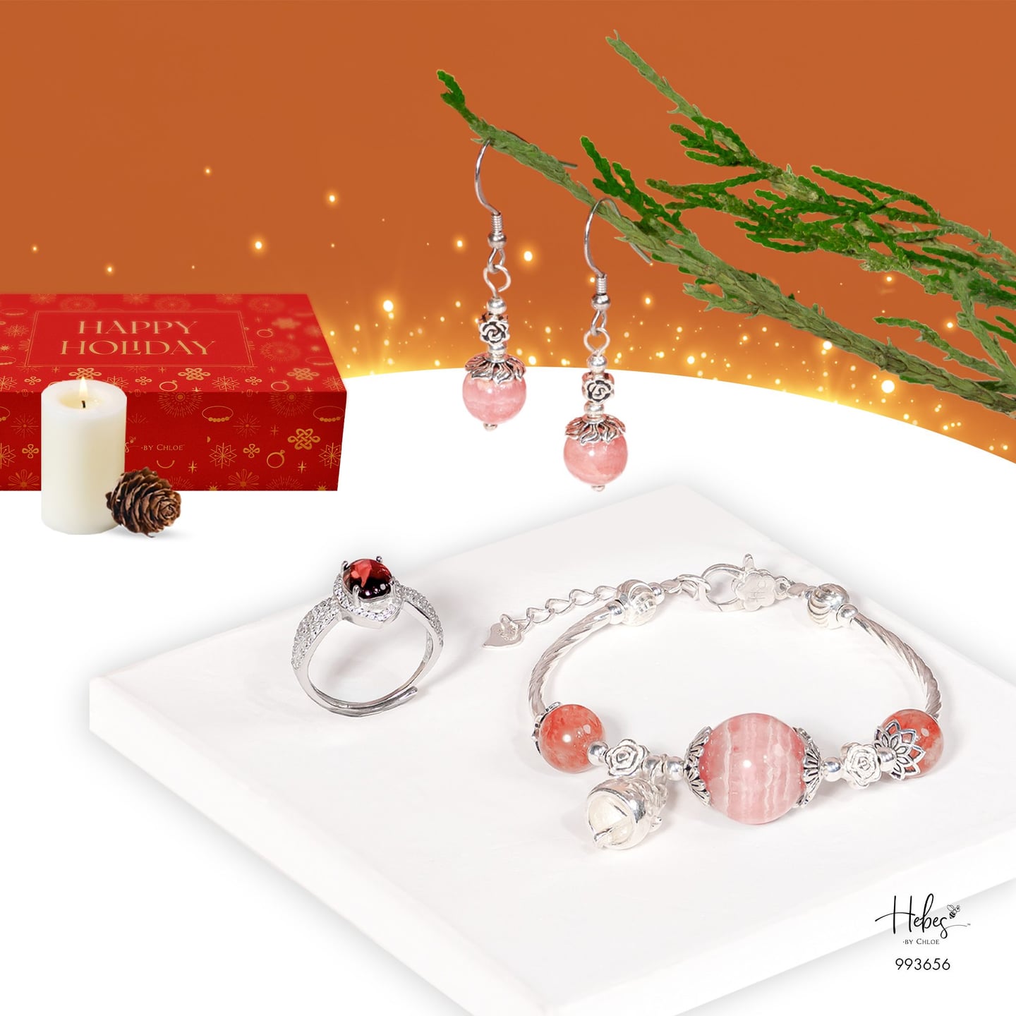 Inner Harmony Rhodochrosite Gift Set 993656