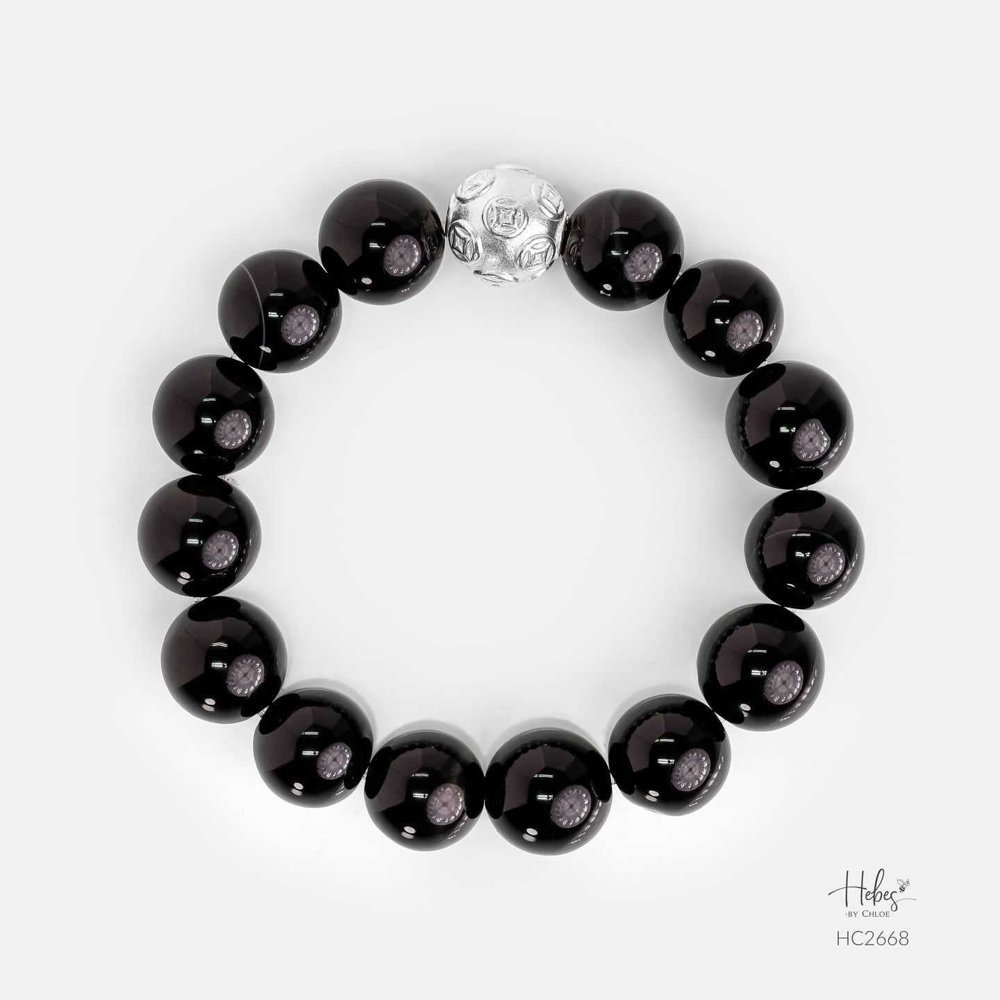 Hebes Black Quartz Bracelet HC2668