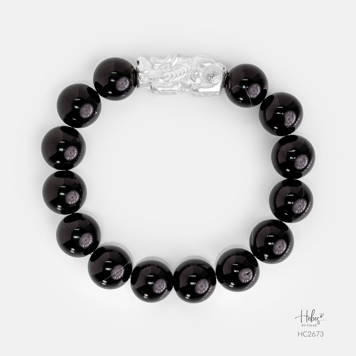 Hebes Black Quartz Bracelet HC2673