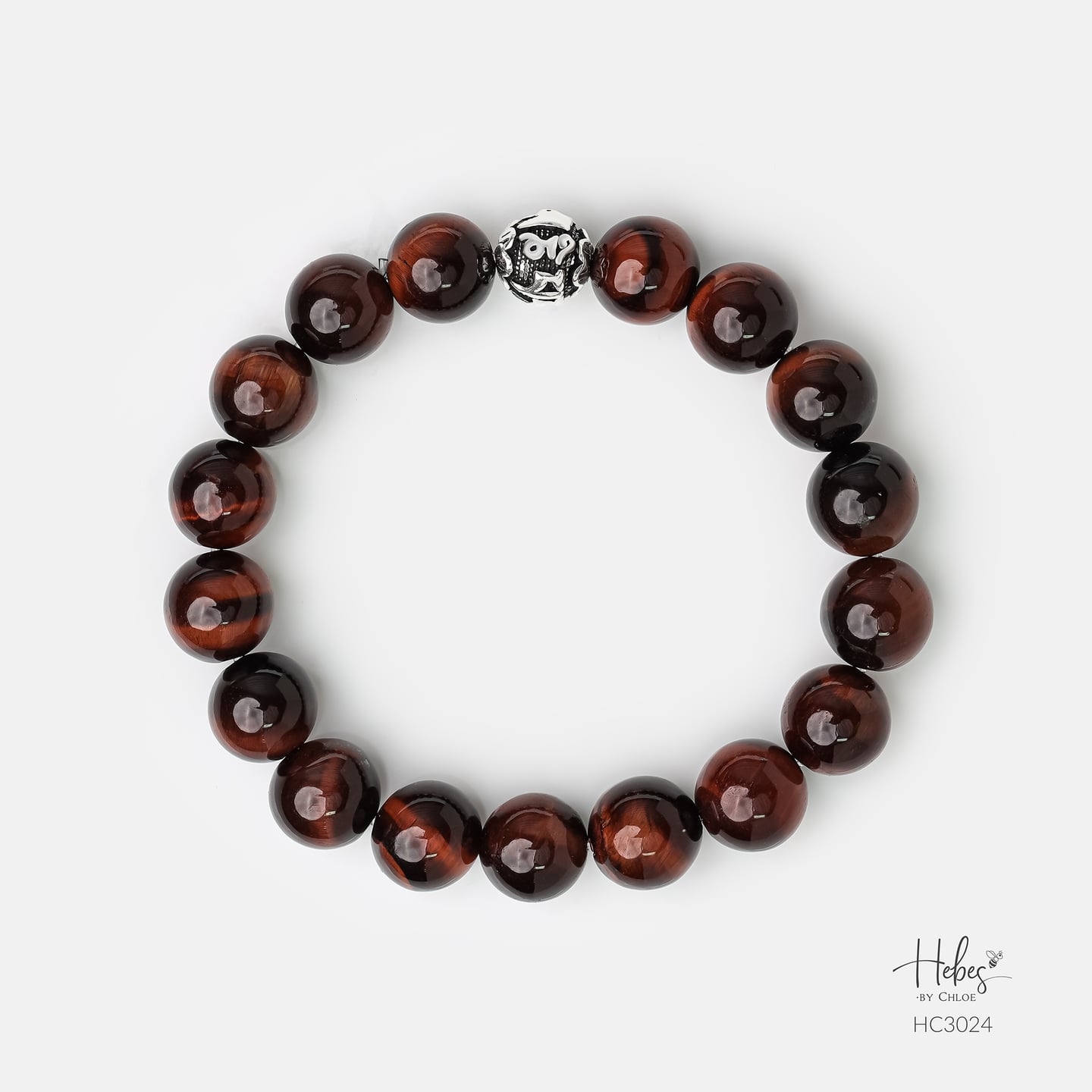 Hebes Red Tiger Eye Baby Bracelet HC3024