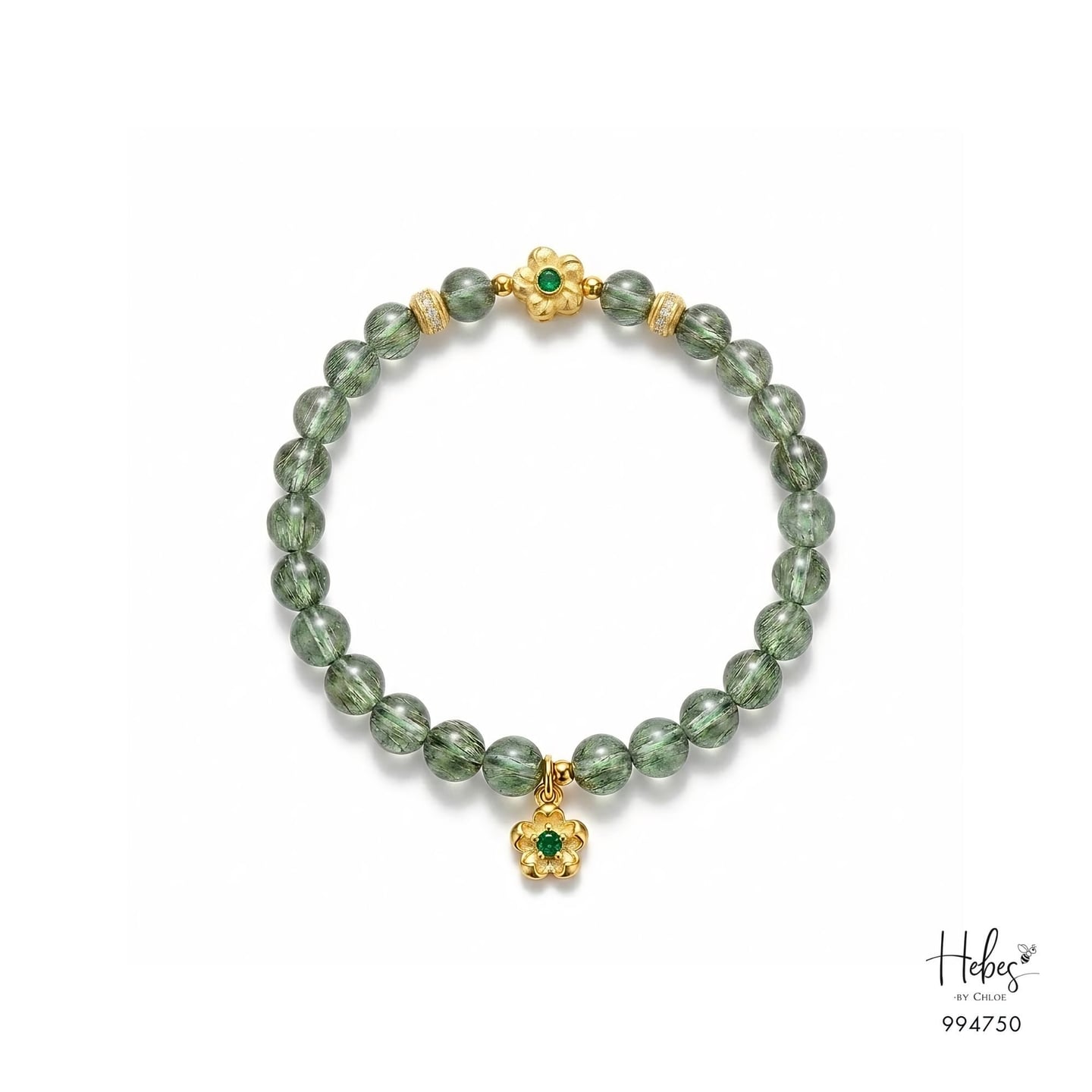Green Rutilated Bracelet 994750