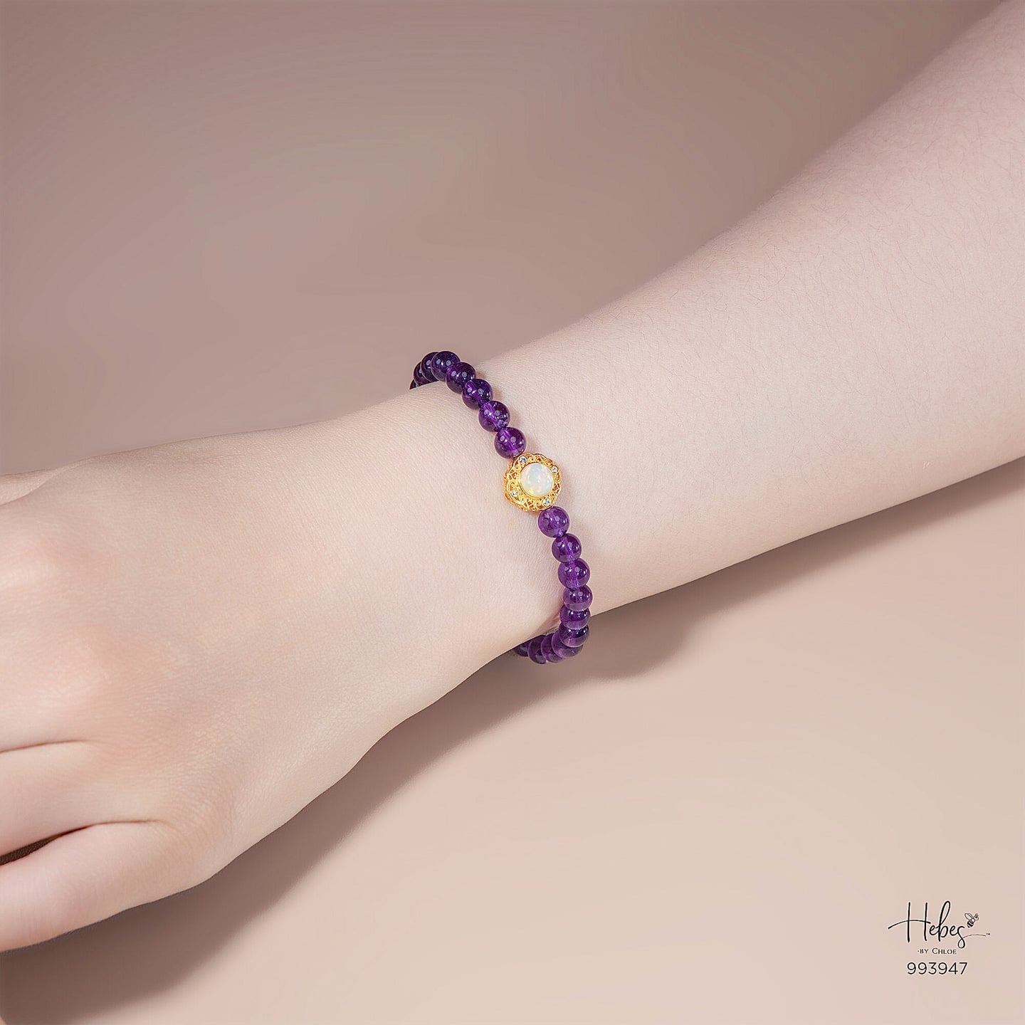 Glimmer Amethyst Bracelet 993947