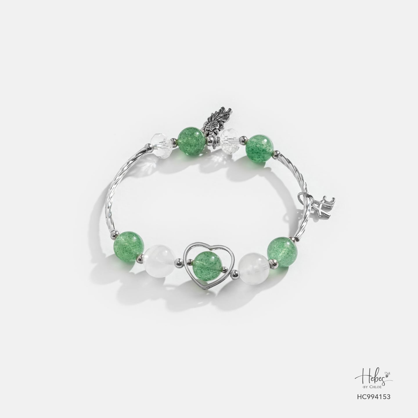 Ever Peace Green Strawberry Bracelet 994153