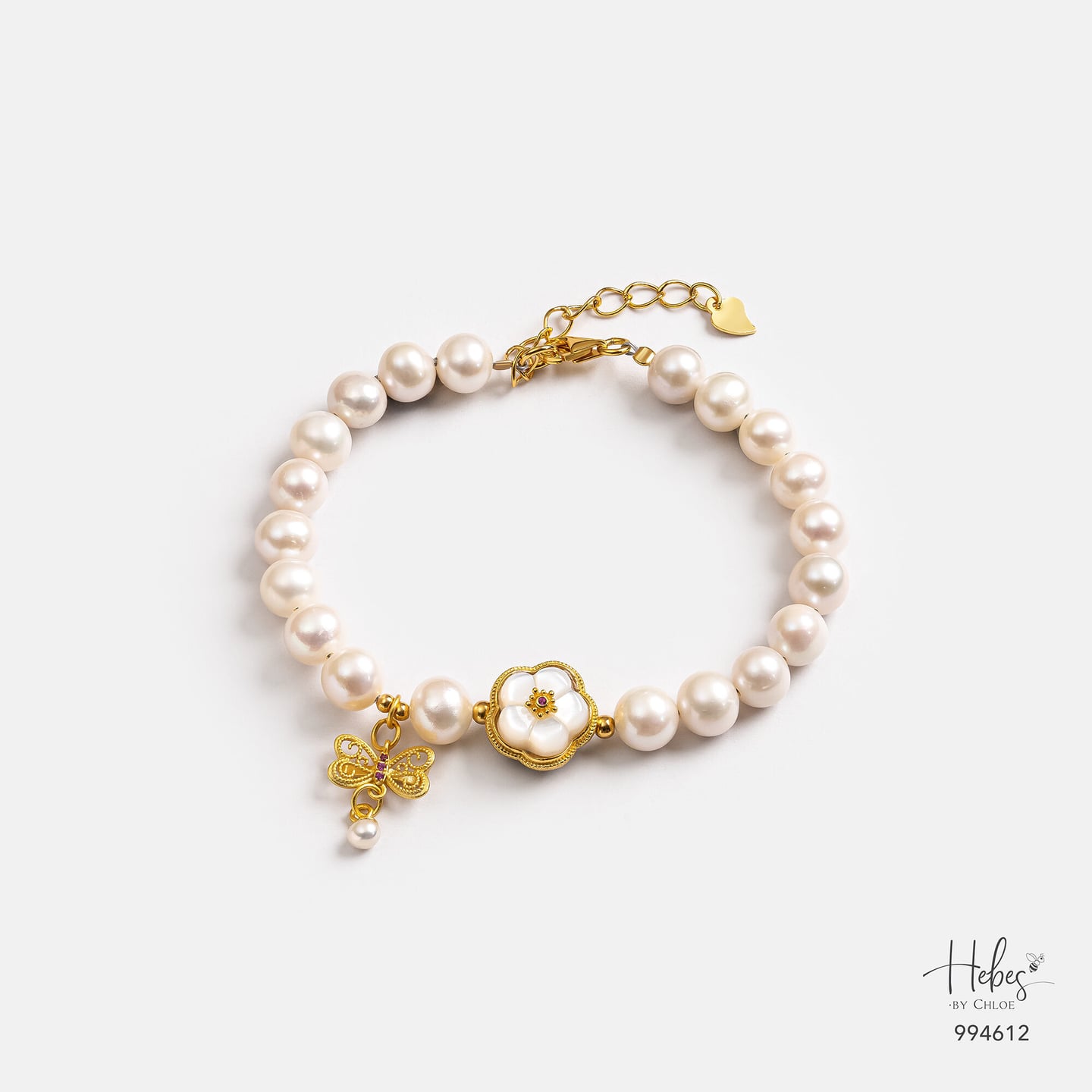 Ethereal Radiance Pearl Bracelet 994612